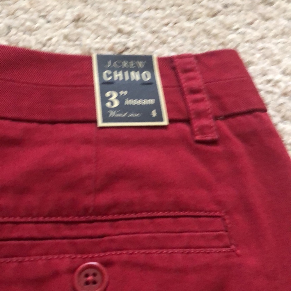 J crew chino 3 inch  shorts size 4 - Picture 3 of 3